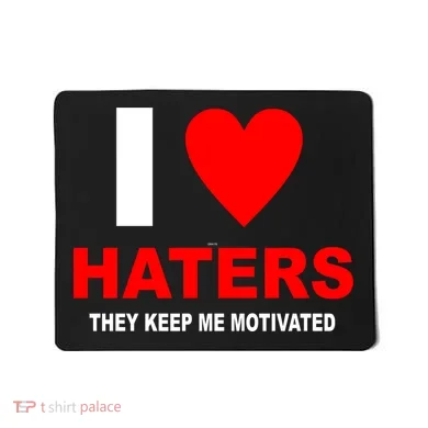 I Heart Haters Mousepad
