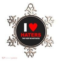 I Heart Haters Ornament thumb 0