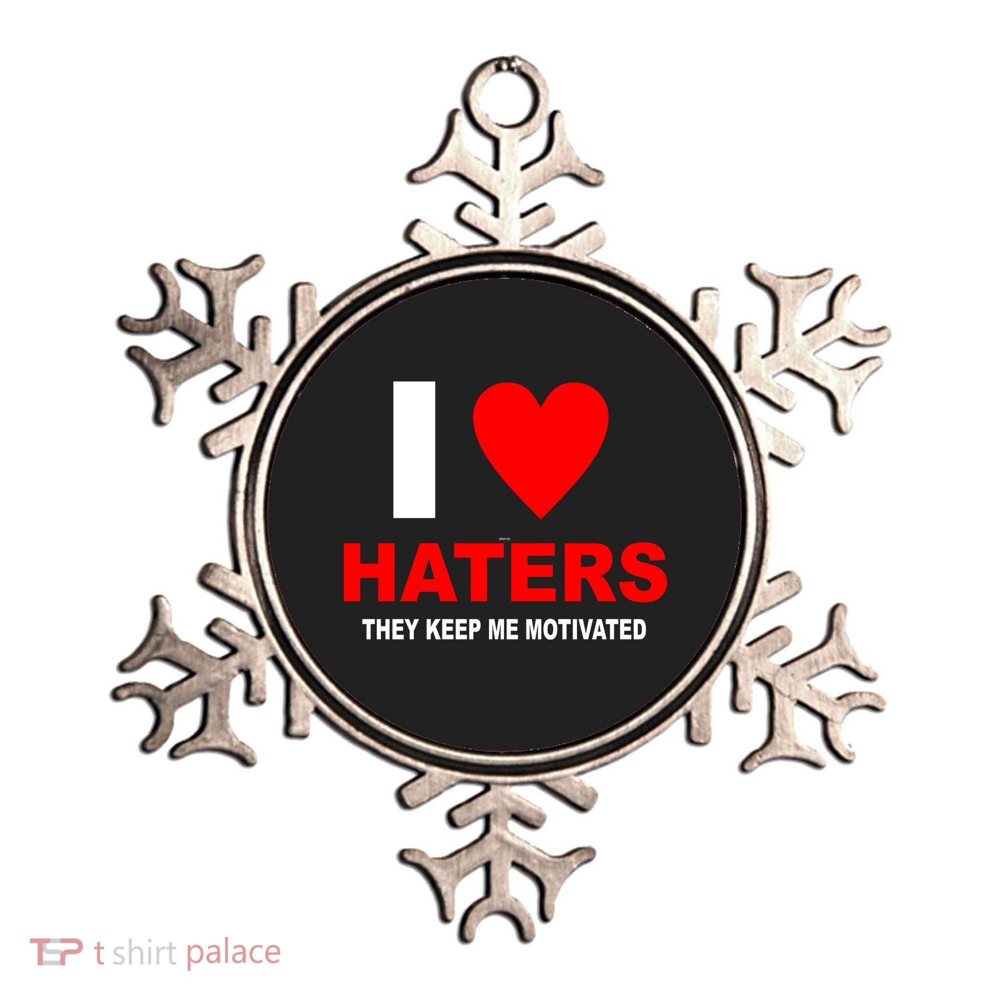 I Heart Haters Ornament