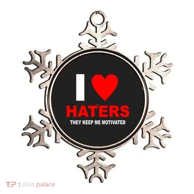 I Heart Haters Ornament