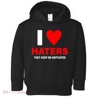 I Heart Haters Toddler Hoodie thumb 0