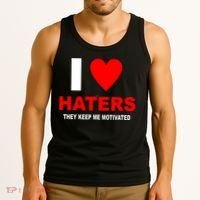 I Heart Haters Tank Top thumb 3