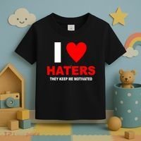 I Heart Haters Toddler T-Shirt thumb 3