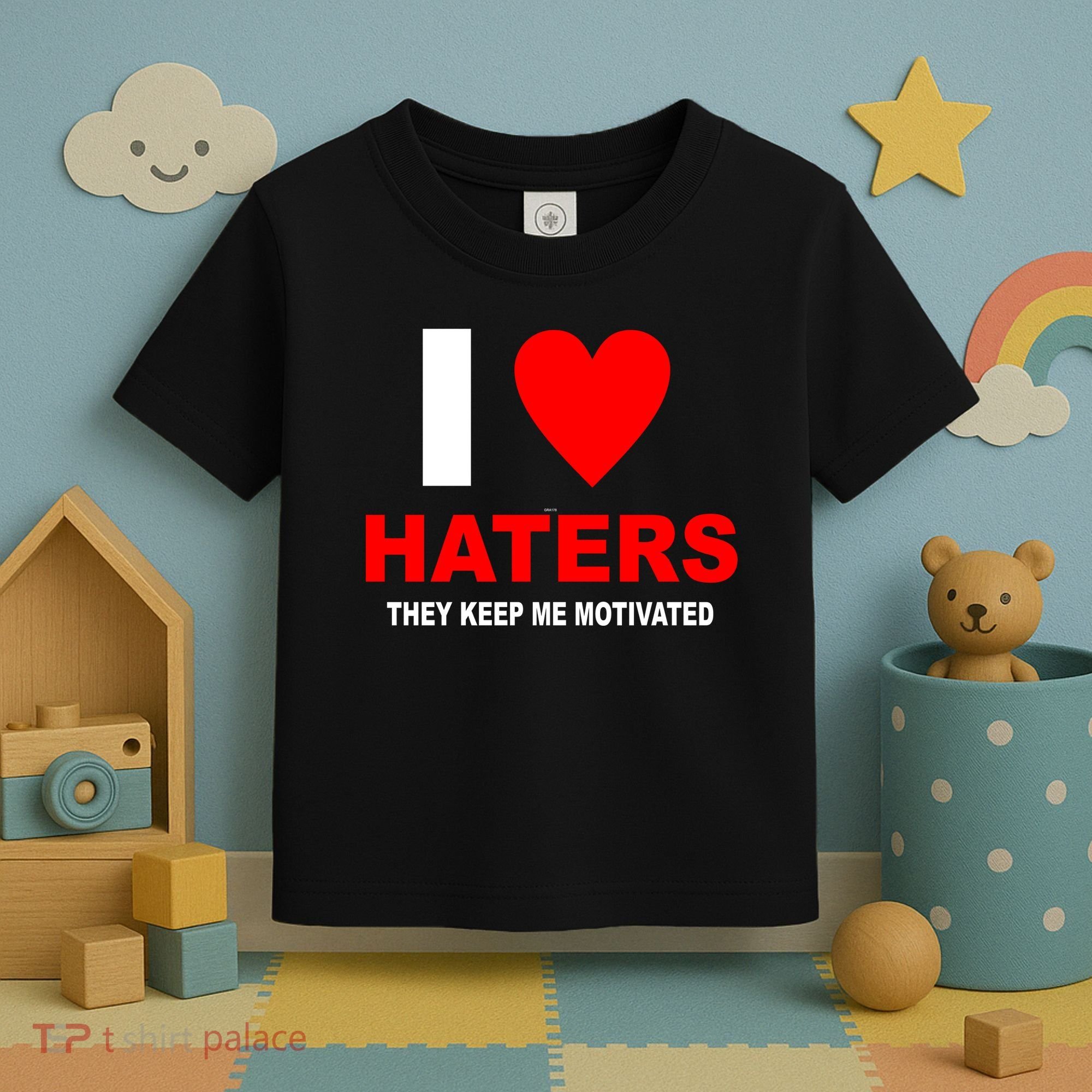 I Heart Haters Toddler T-Shirt