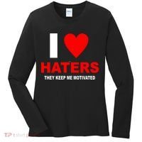 I Heart Haters Women's Long Sleeve Shirt thumb 0