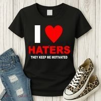 I Heart Haters Women's T-Shirt thumb 3
