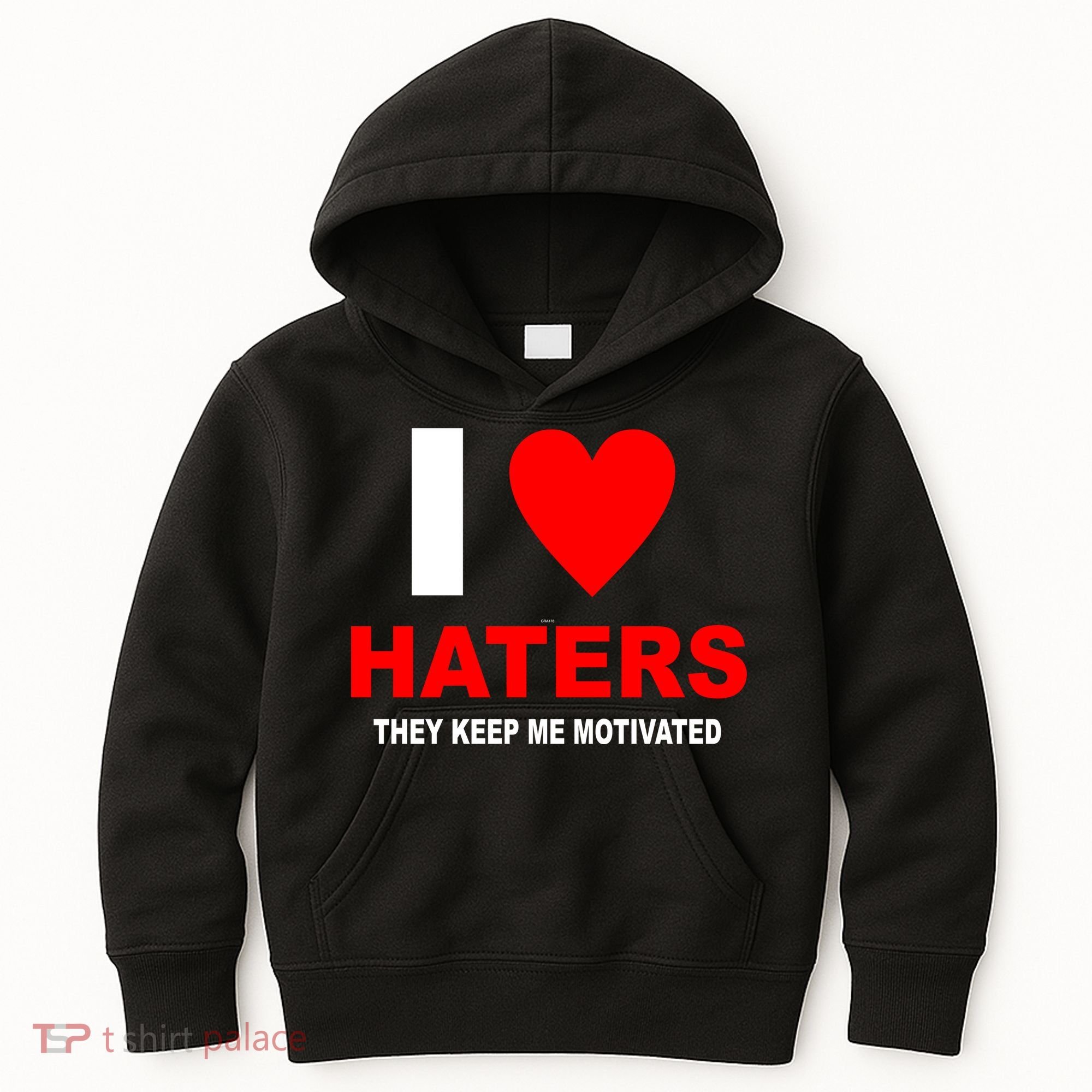 I Heart Haters Kids Hoodie