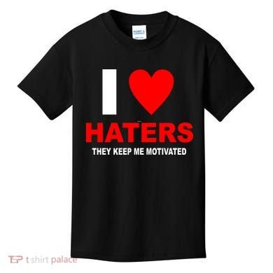 I Heart Haters Kids T-Shirt