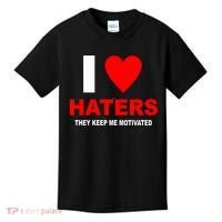I Heart Haters Kids T-Shirt thumb 0