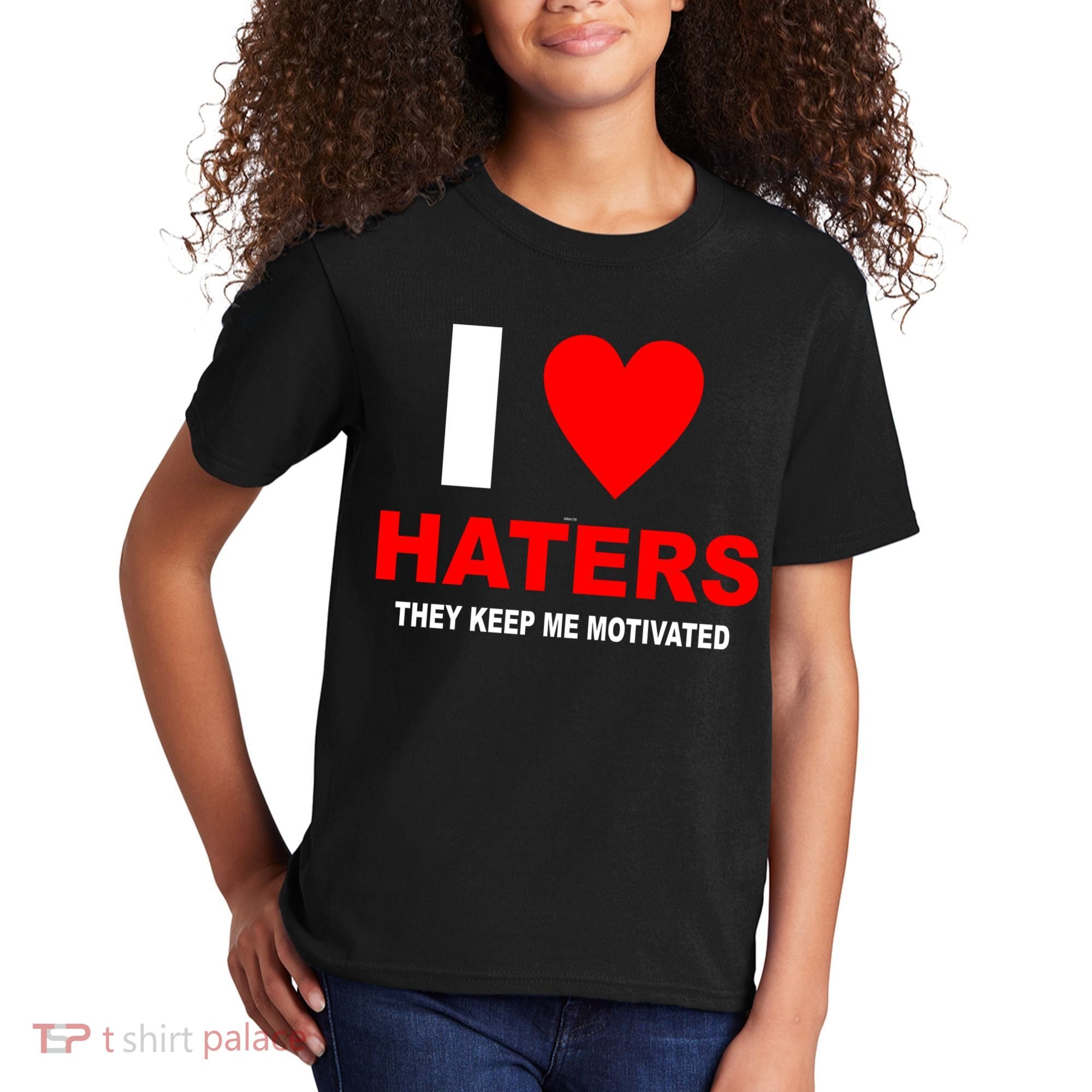 I Heart Haters Kids T-Shirt