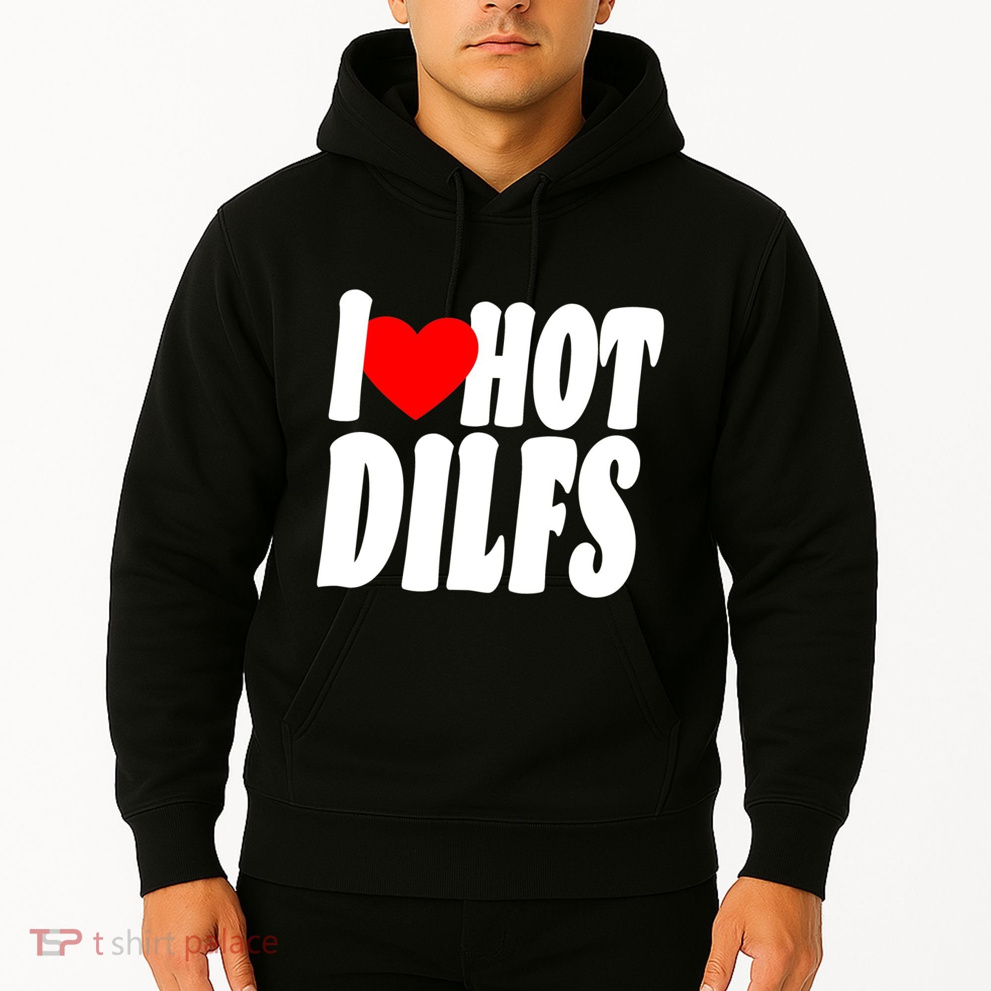 I Heart Hot Dilfs Hoodie