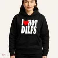 I Heart Hot Dilfs Hoodie thumb 5