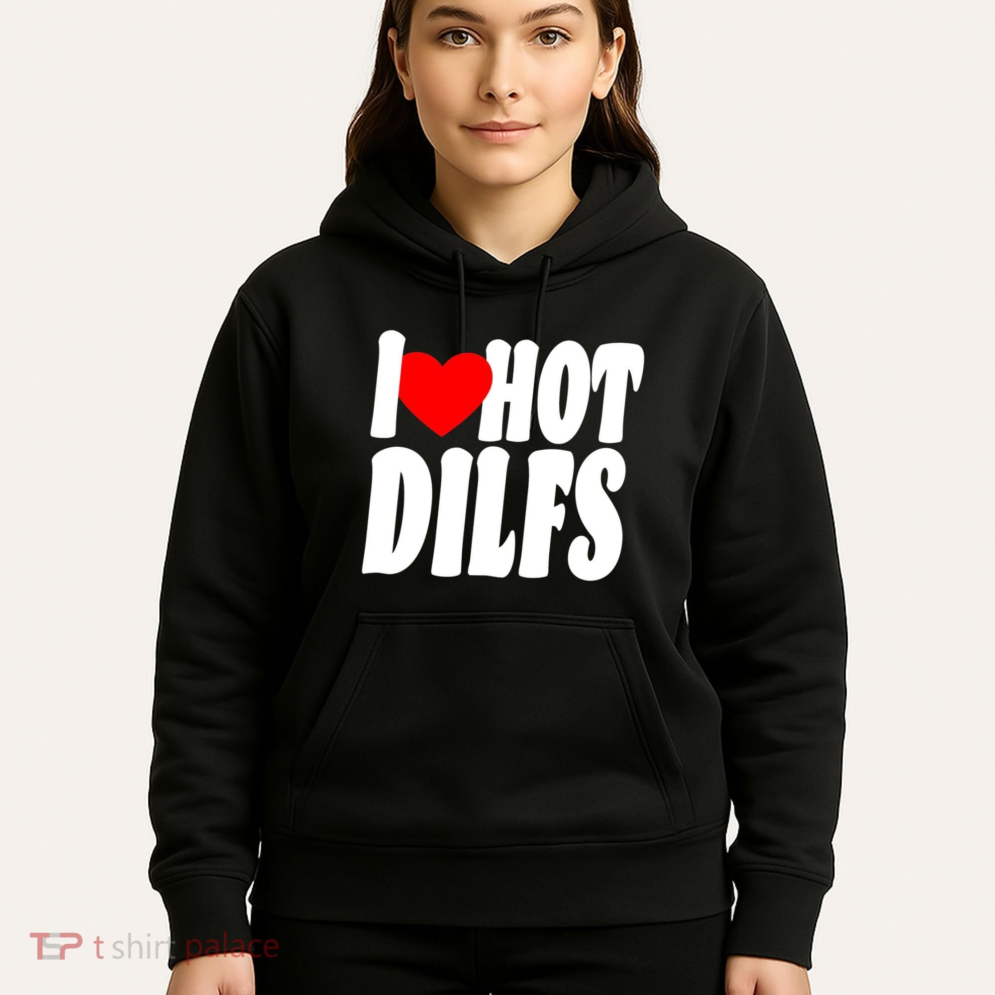 I Heart Hot Dilfs Hoodie