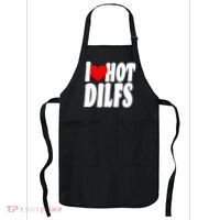I Heart Hot Dilfs Apron thumb 0