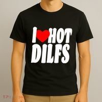 I Heart Hot Dilfs T-Shirt thumb 3