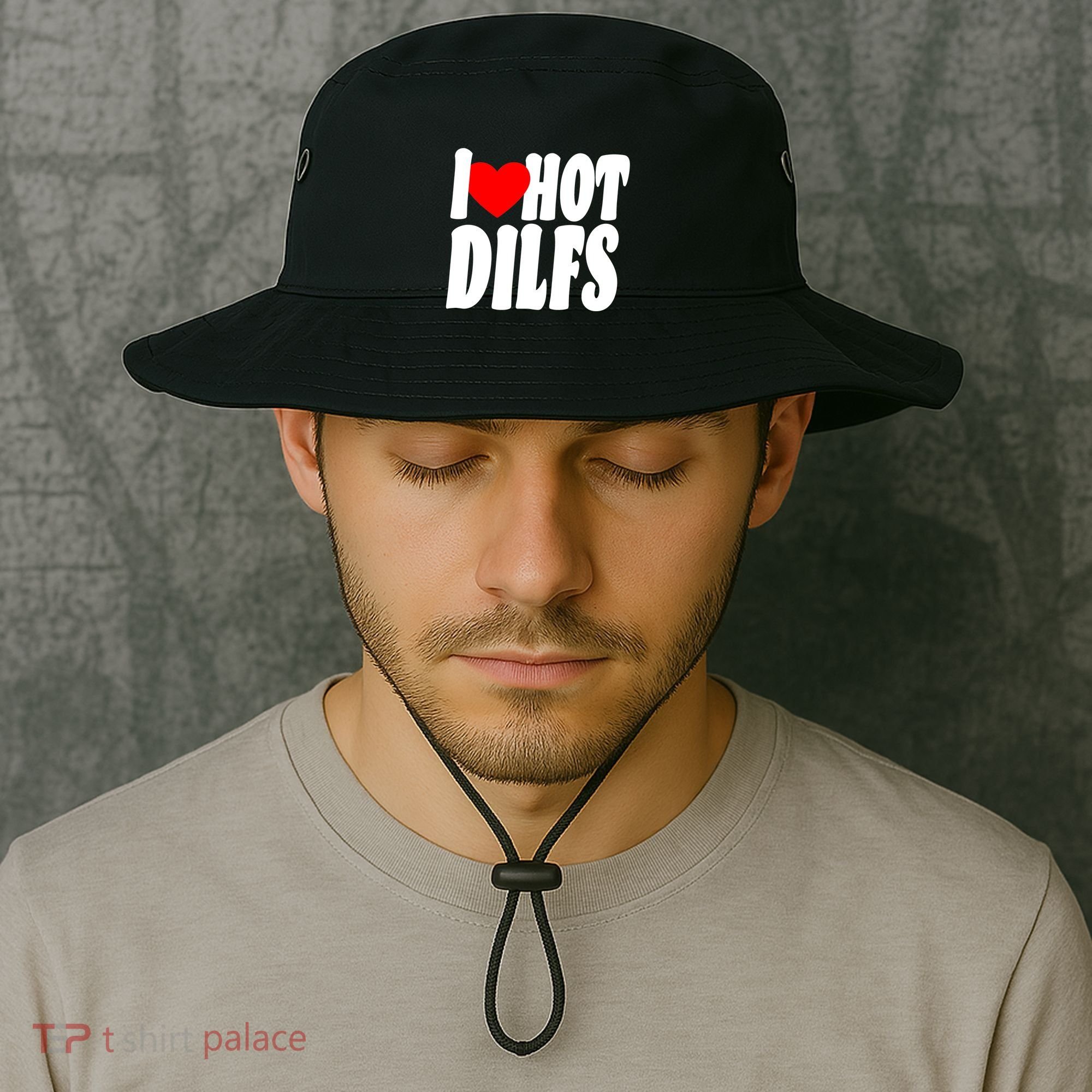 I Heart Hot Dilfs Bucket Hat