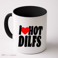 I Heart Hot Dilfs Coffee Mug thumb 0
