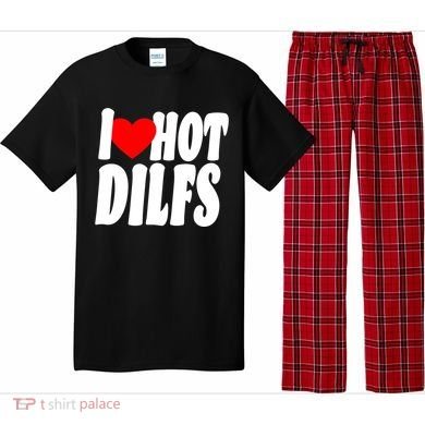 I Heart Hot Dilfs Pajama Set