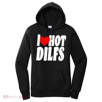 I Heart Hot Dilfs Women's Hoodie