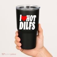 I Heart Hot Dilfs Tumbler thumb 2