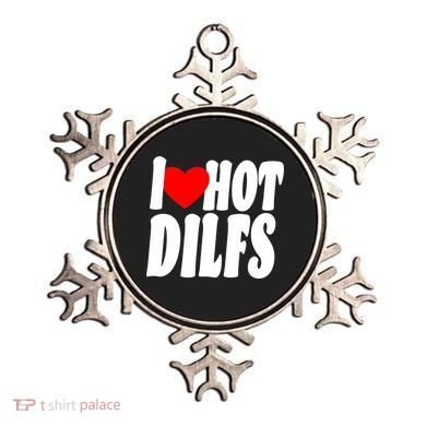 I Heart Hot Dilfs Ornament
