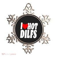 I Heart Hot Dilfs Ornament thumb 0