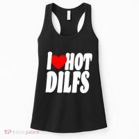 I Heart Hot Dilfs Women's Tank Top thumb 0