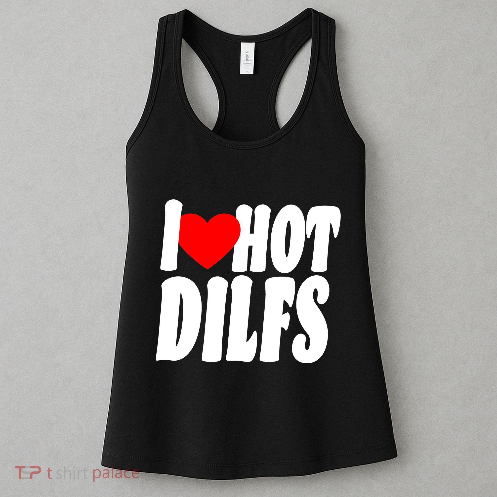 I Heart Hot Dilfs Women's Tank Top