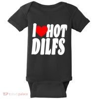 I Heart Hot Dilfs Baby Bodysuit thumb 0