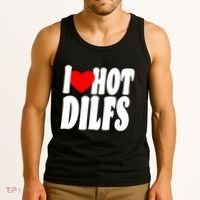 I Heart Hot Dilfs Tank Top thumb 3