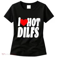 I Heart Hot Dilfs Women's T-Shirt thumb 0
