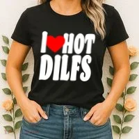 I Heart Hot Dilfs Women's T-Shirt thumb 2