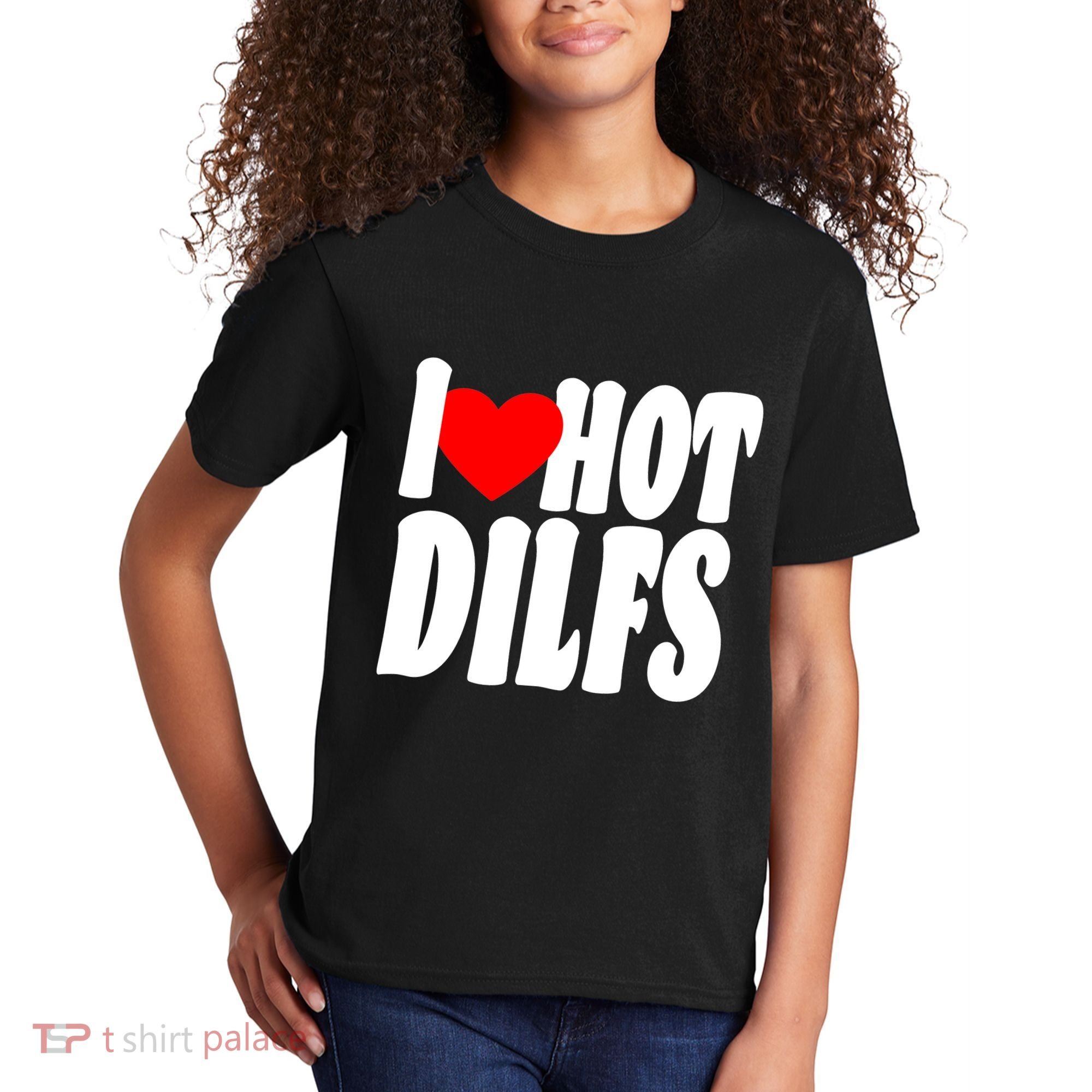 I Heart Hot Dilfs Kids T-Shirt