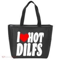 I Heart Hot Dilfs Tote Bag thumb 0