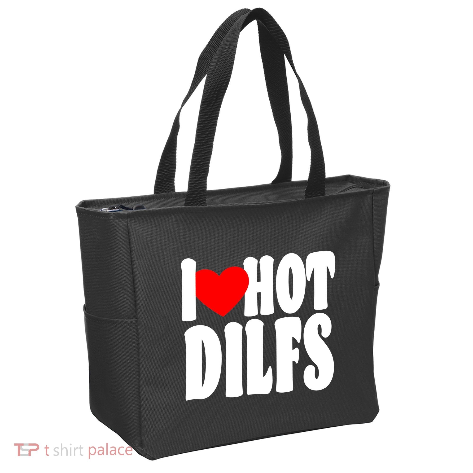 I Heart Hot Dilfs Tote Bag
