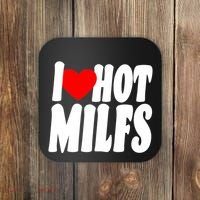 I Heart Hot Miffs Coaster thumb 0