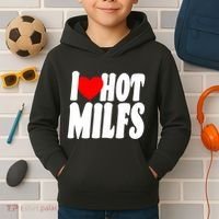 I Heart Hot Miffs Kids Hoodie thumb 2