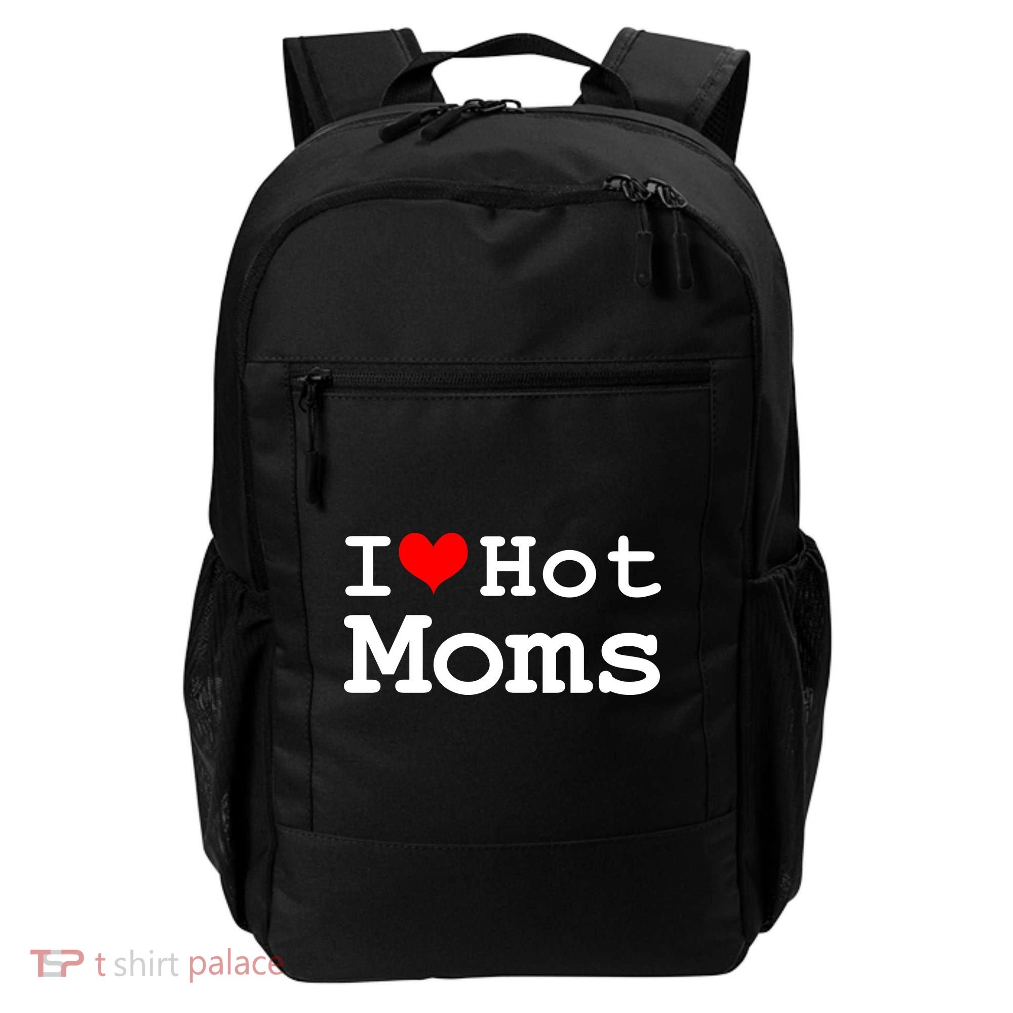I Heart Hot Moms Backpack