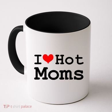 I Heart Hot Moms Coffee Mug