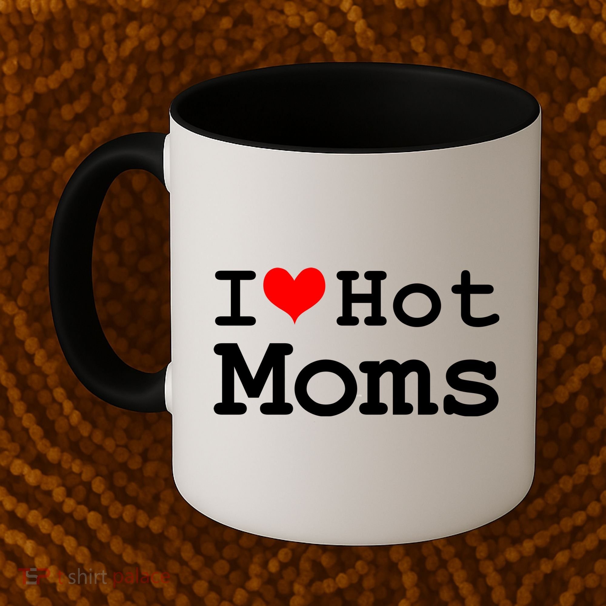 I Heart Hot Moms Coffee Mug