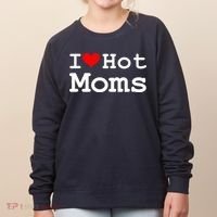 I Heart Hot Moms Women's Sweatshirt thumb 0