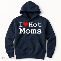 I Heart Hot Moms Hoodie thumb 0