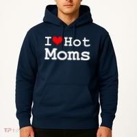 I Heart Hot Moms Hoodie thumb 2