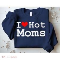 I Heart Hot Moms Sweatshirt thumb 2
