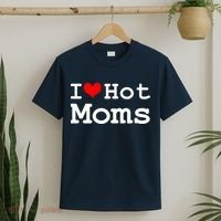 I Heart Hot Moms T-Shirt thumb 2