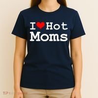 I Heart Hot Moms T-Shirt thumb 4