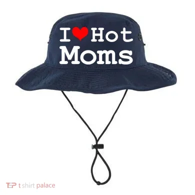 I Heart Hot Moms Bucket Hat