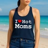 I Heart Hot Moms Women's Tank Top thumb 2
