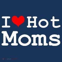 I Heart Hot Moms Kids Long Sleeve Shirt thumb 2