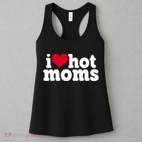 I Heart Hot Moms Funny Meme Women's Tank Top thumb 3